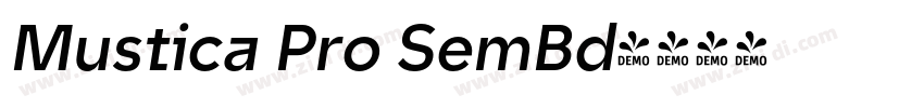 Mustica Pro SemBd字体转换 Mustica Pro SemBd字体转换